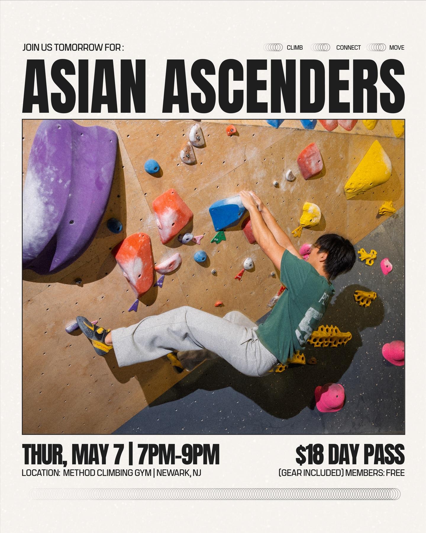 Join us for our monthly Asian Ascenders event tomorrow led by @dynadriane! ✨Why come? It’s a space to share beta, laughs