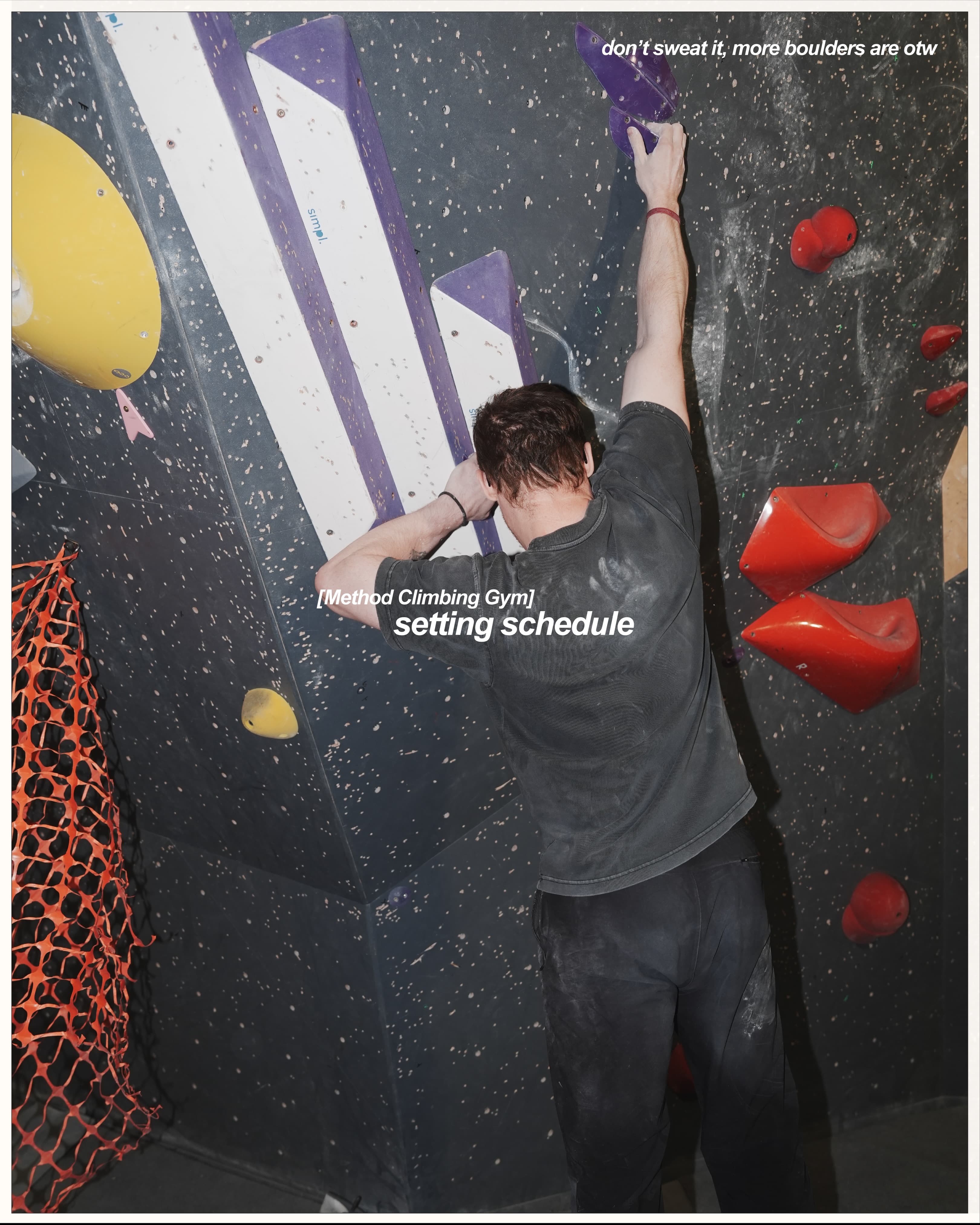 new week, new boulders! ✨